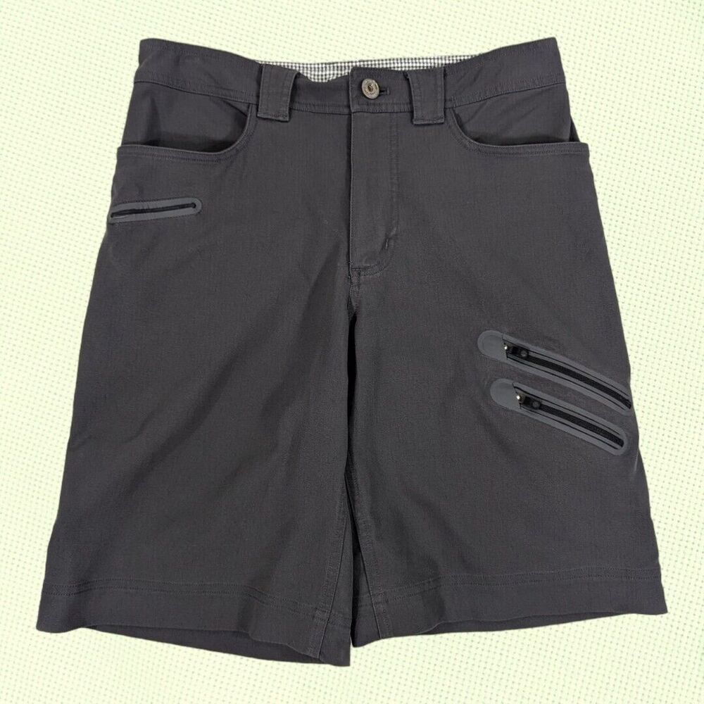 Lululemon‎ Cadence Commute Cargo Shorts Men's 32 Gray Casual Golf Performance